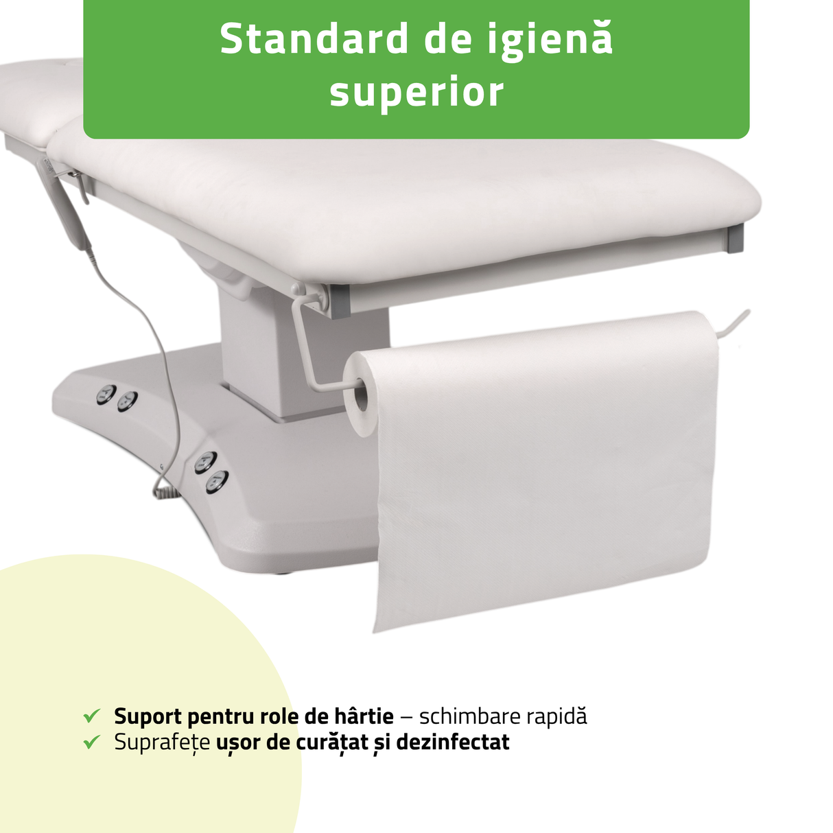 Pat cosmetic electric încălzit | Estella ERGO 2 | Telecomandă Manuală | 3 ani garanție!