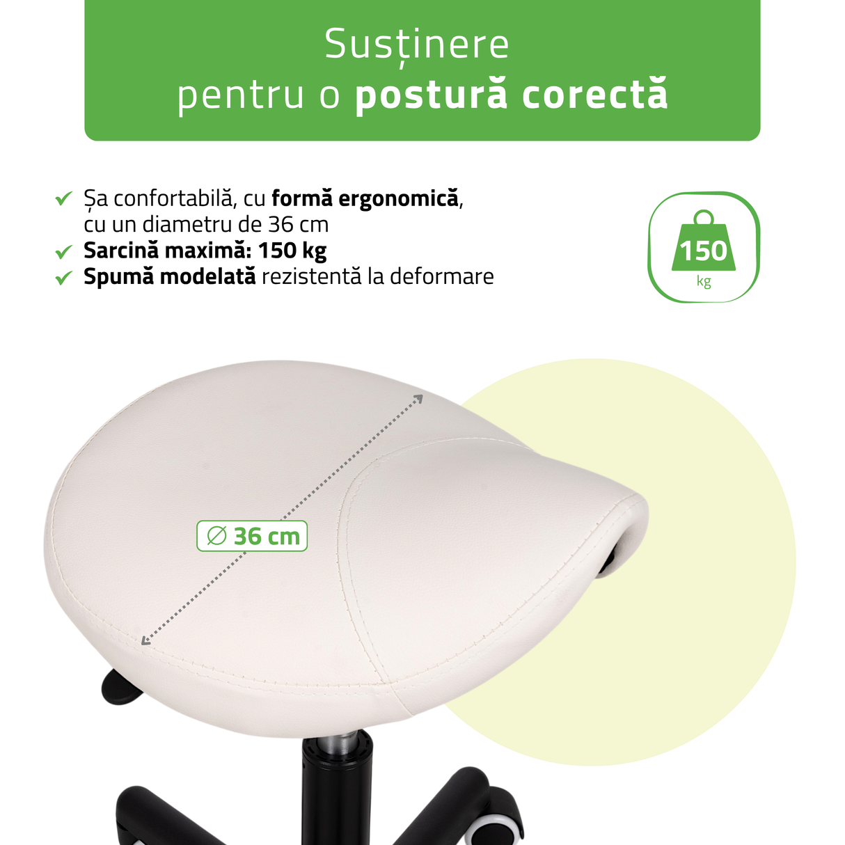 Scaun, Taburet rotativ | Lumo
