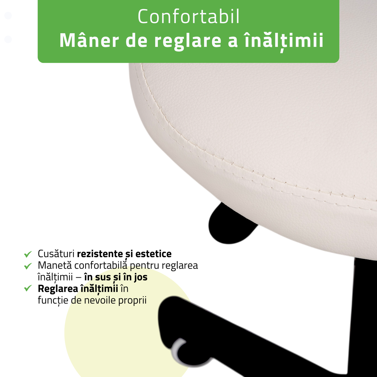 Scaun, Taburet rotativ | Lumo