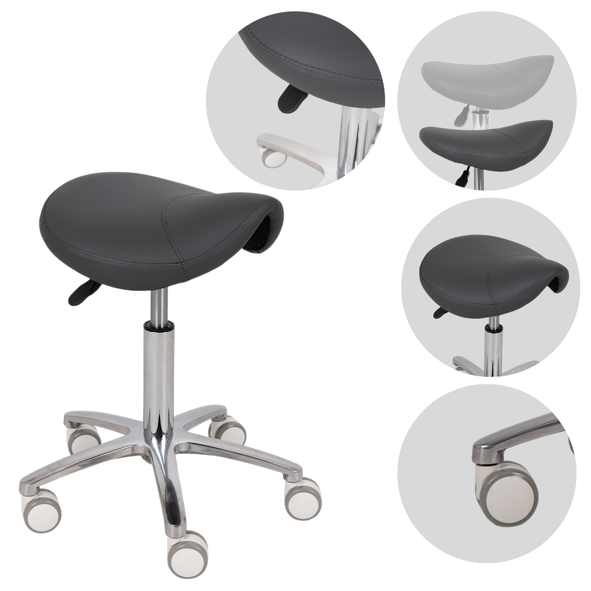 Scaun,Taburet rotativ | Lila