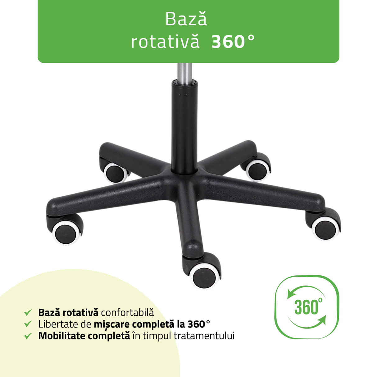 Scaun, Taburet rotativ | Lumo