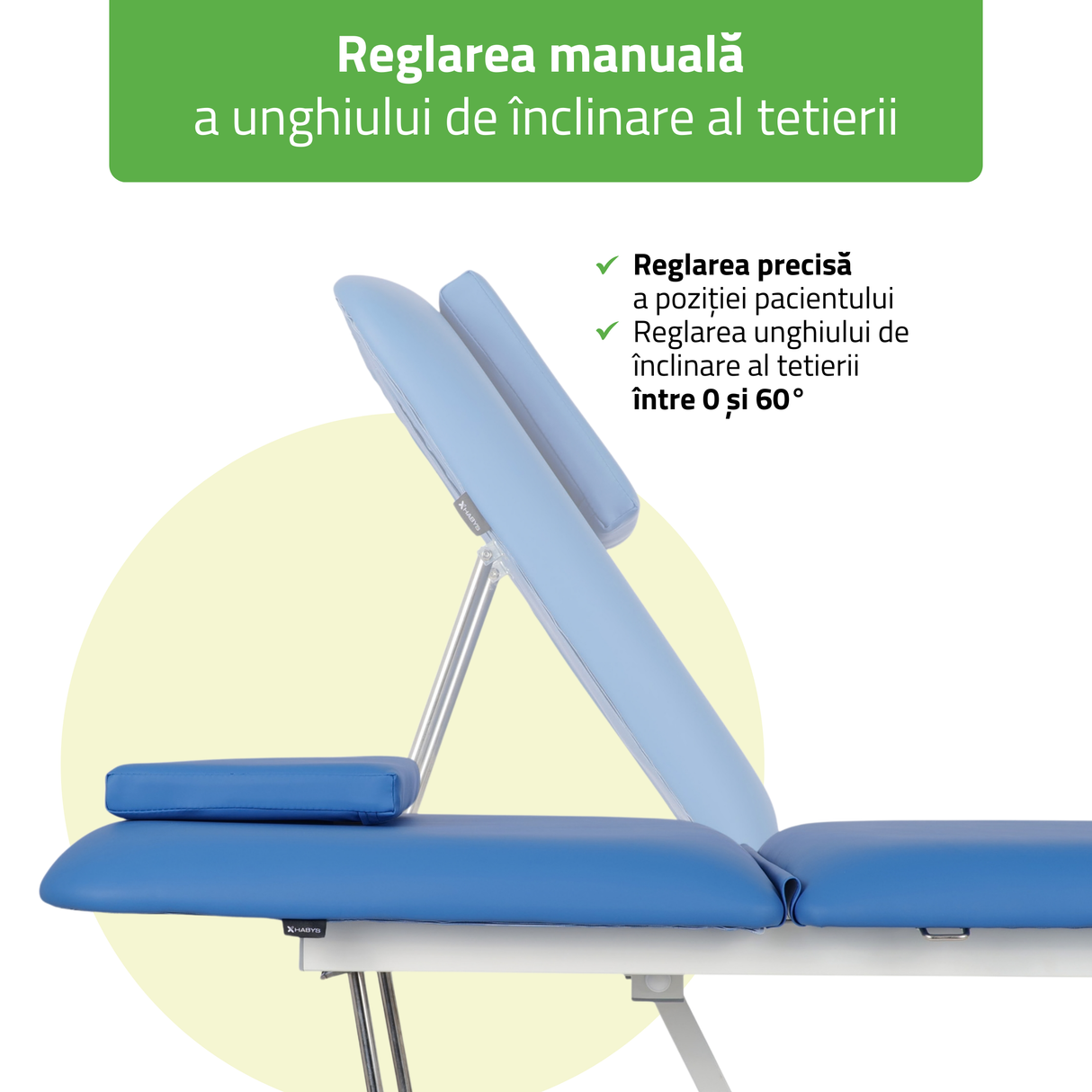 Masă de masaj electrică Optima | Pat de masaj electric | 2 segmente | Telecomandă Manuală | 2 ani garanție!
