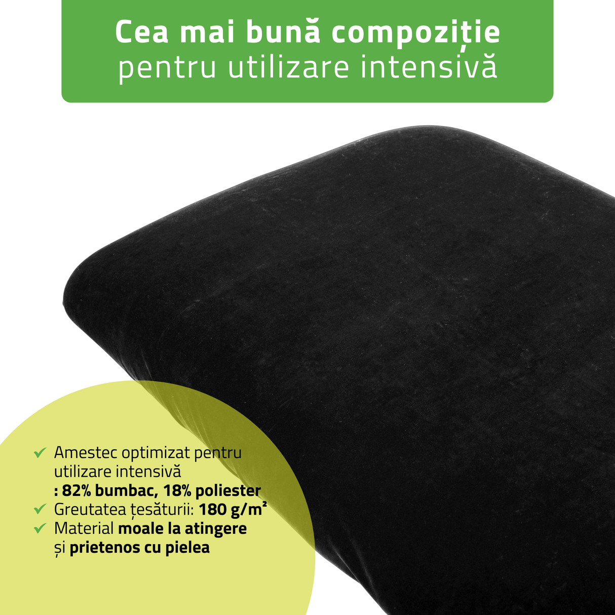 Husă din material frotir cu elastic și șnururi pentru Fotoliu de cosmetică