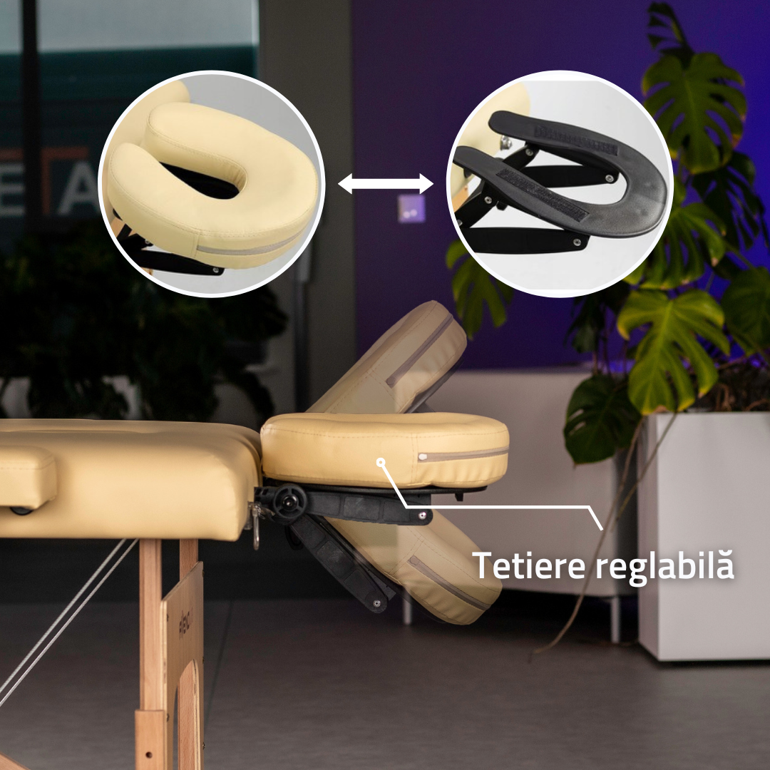 Masă de masaj pliabilă Bianca | Pat cosmetică