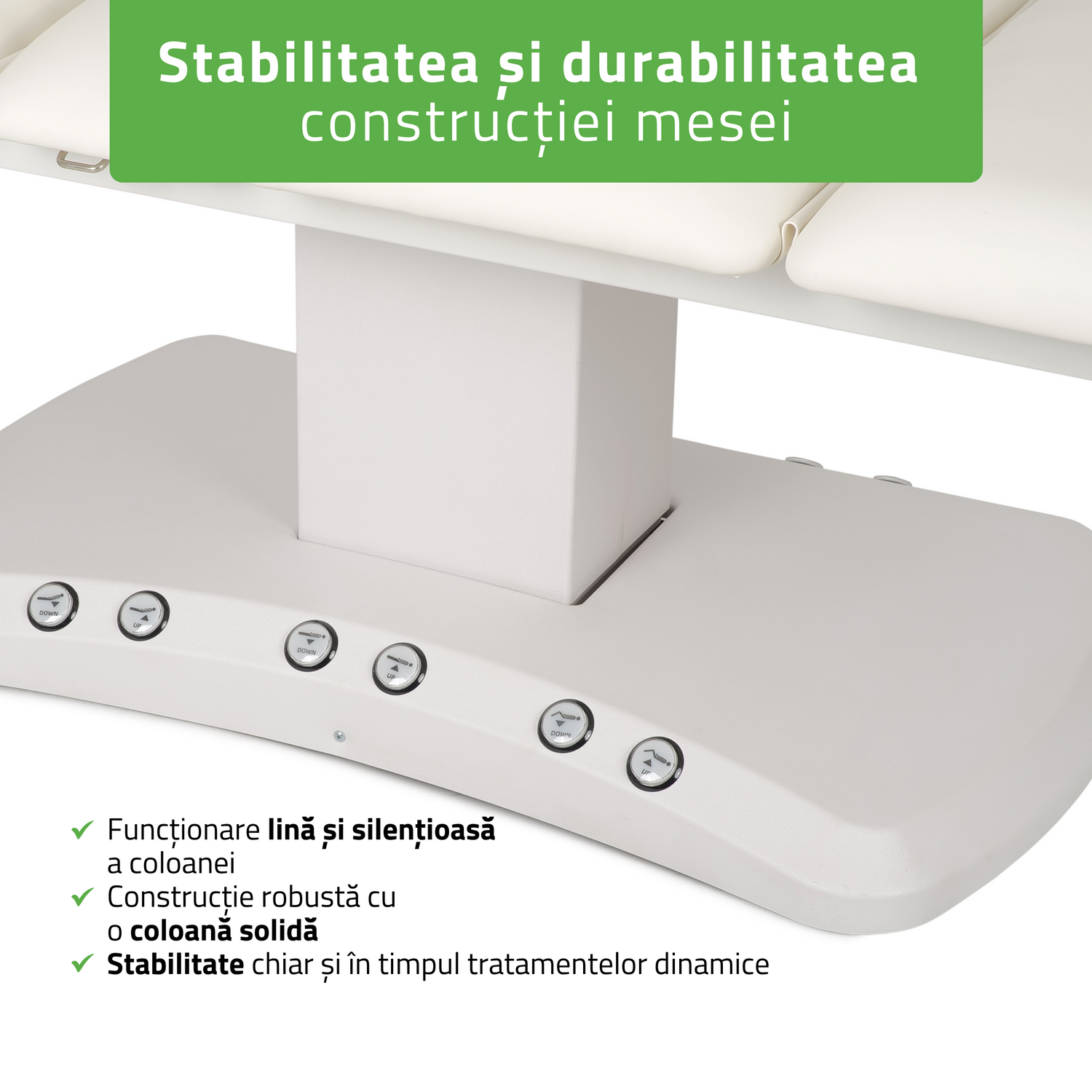 Pat cosmetic electric încălzit | Serenity PRO 4 | Panou Control  | Telecomandă Manuală