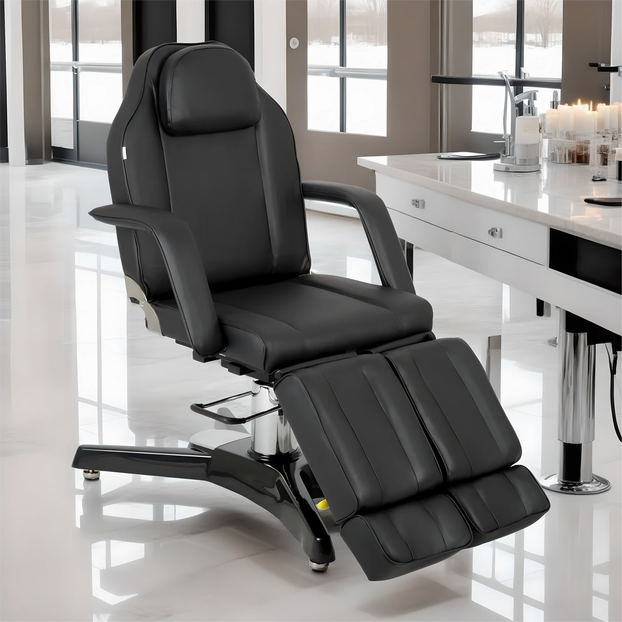 Fotoliu cosmetică | Max Nero | Sistem de Reglare Hidraulică a înălțimii