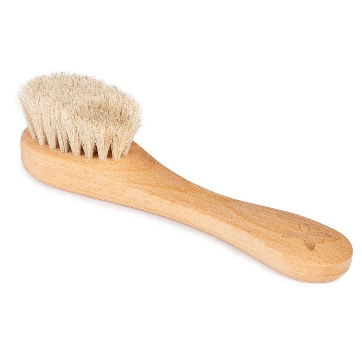 Perie pentru masaj uscat | Perii din păr de cal pentru față | Perie delicată pentru masaj uscat