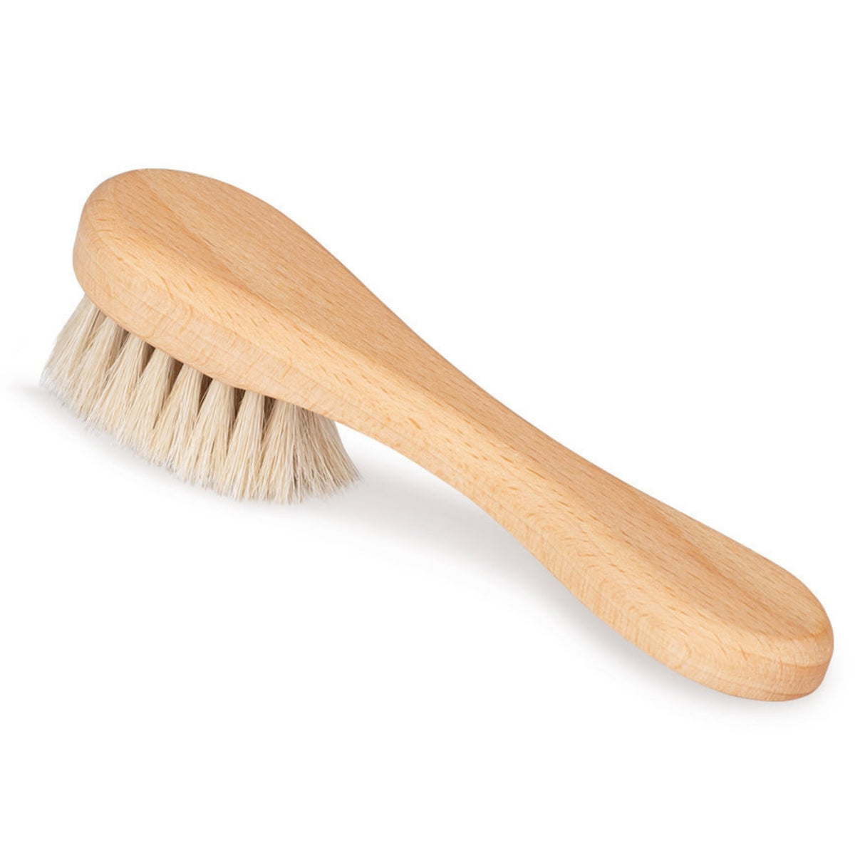 Perie pentru masaj uscat | Perii din păr de cal pentru față | Perie delicată pentru masaj uscat