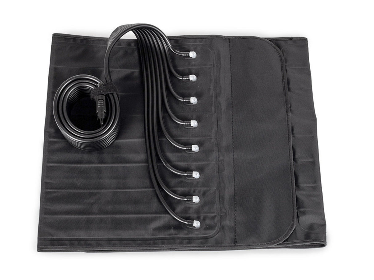 Dispozitiv Habys | Manșetă pentru drenaj limfatic | pentru șold și abdomen | mărime universală | tuburi de aer | sistem cu 8 camere