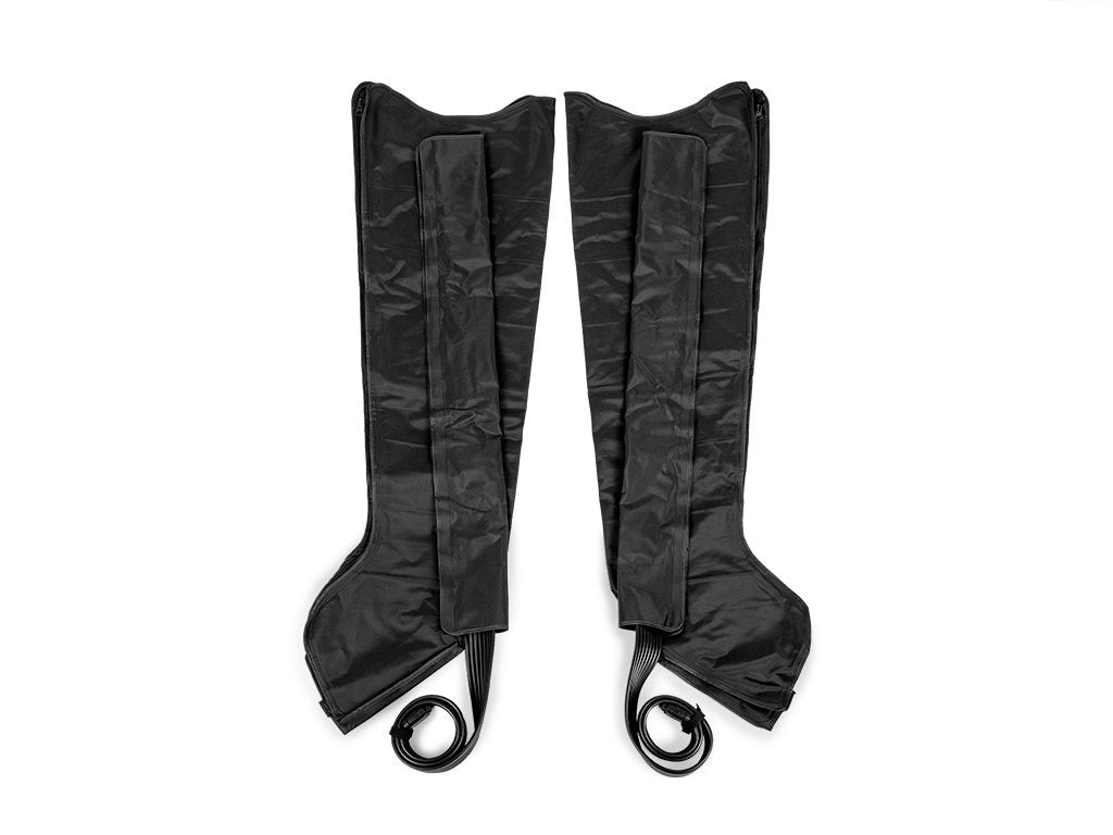 Dispozitiv Habys | Manșete pentru drenaj limfatic | pentru extremitățile inferioare | tuburi de aer | sistem cu 8 camere | Mărimea XL