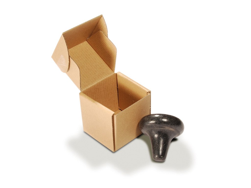 Piatră pentru masaj cu pietre calde | Piatră pentru preso-punctură din bazalt, în formă de ciupercă