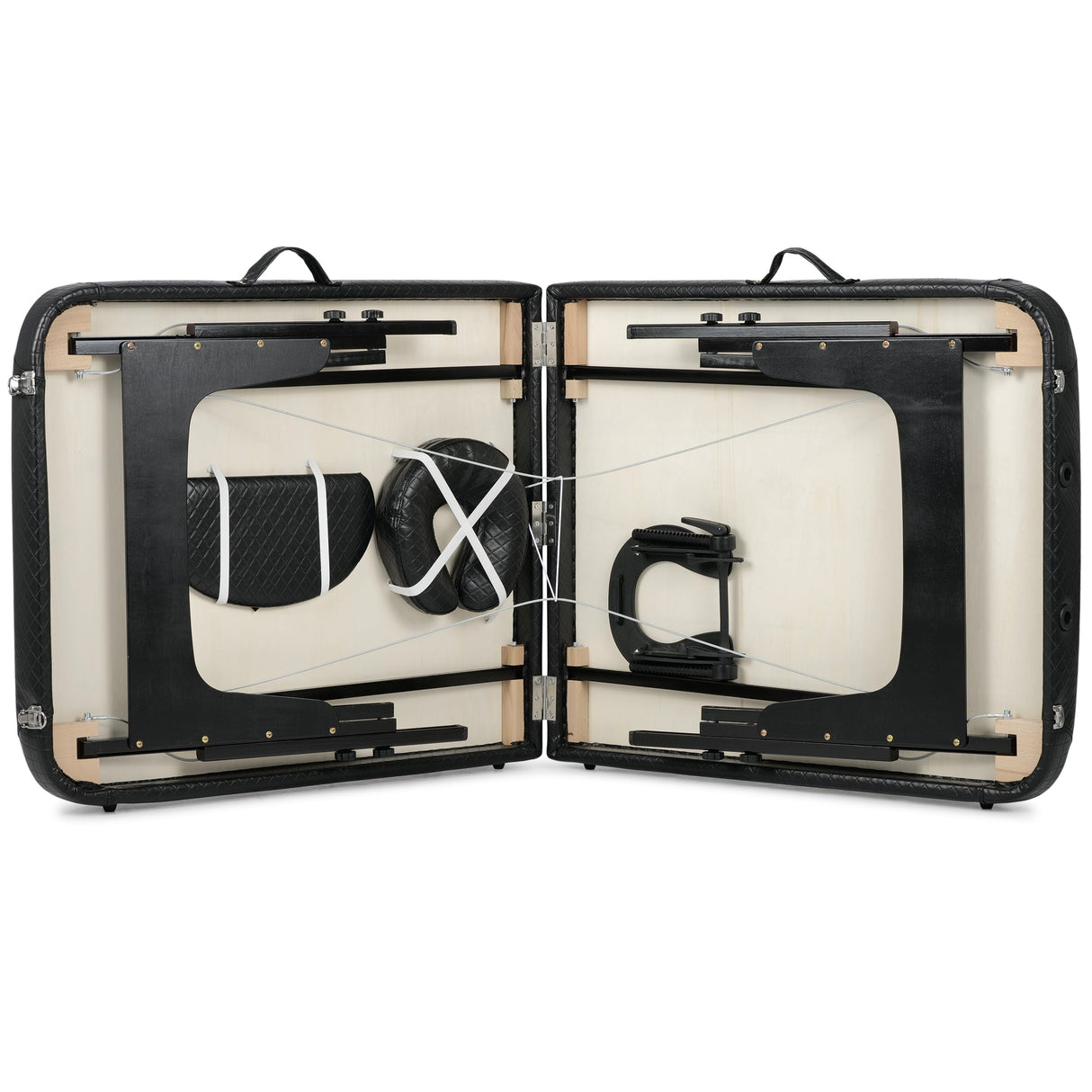 Pat cosmetic pliabil Estetic Black | Masă de masaj