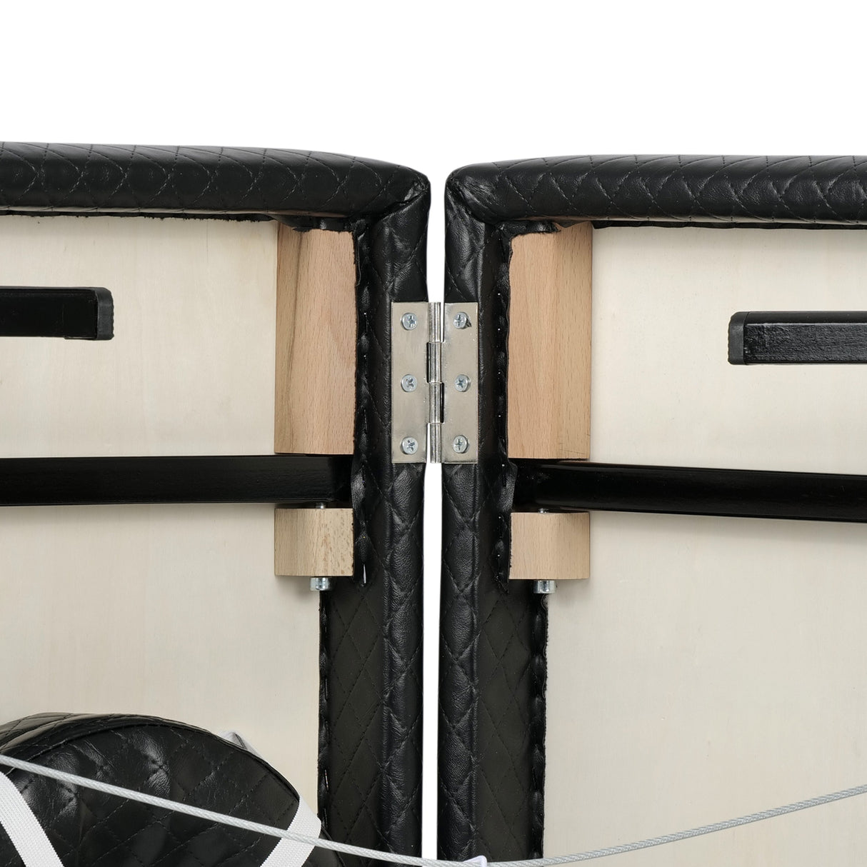 Pat cosmetic pliabil Estetic Black | Masă de masaj