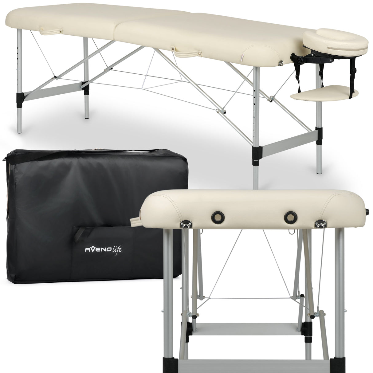 Pat cosmetic pliabil Estetic Light | Masă pentru masaj