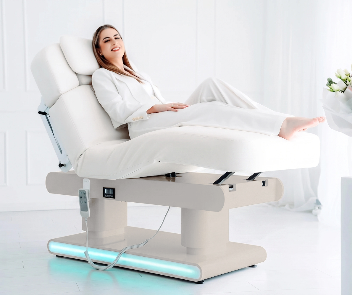 Pat cosmetic electric încălzit Eterna | 4 motoare | pentru studiouri premium | 3 ani garanție!
