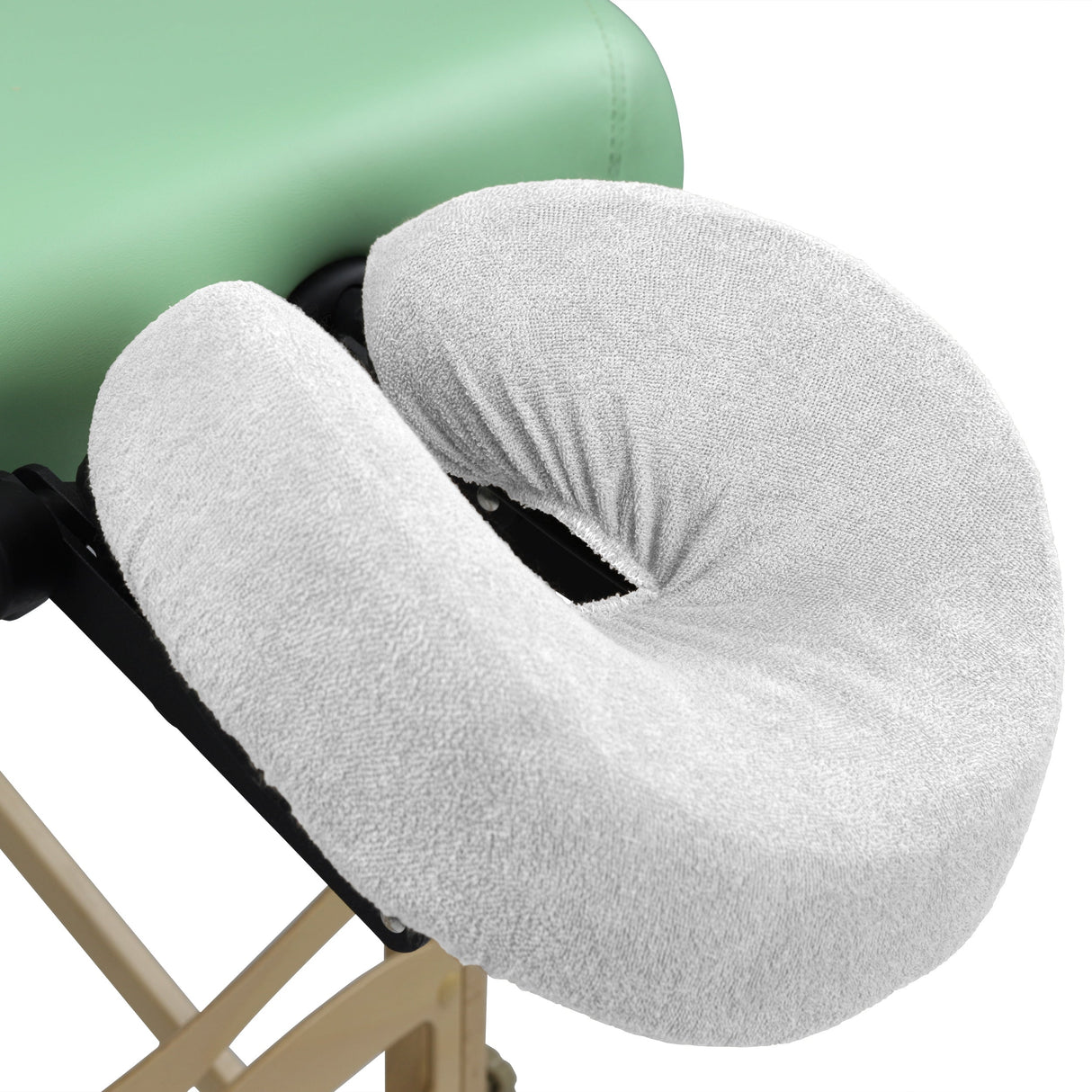 Husă din frotir textil pentru tetieră | Alb