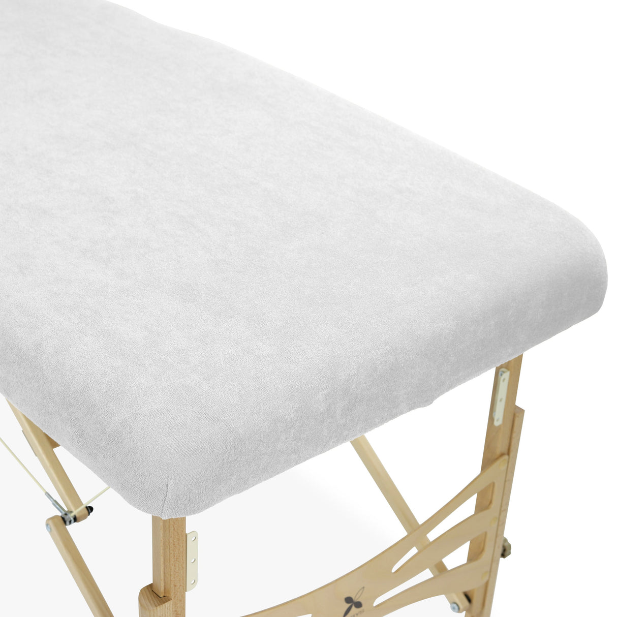 Husă din frotir textil pentru mesele de masaj | Alb