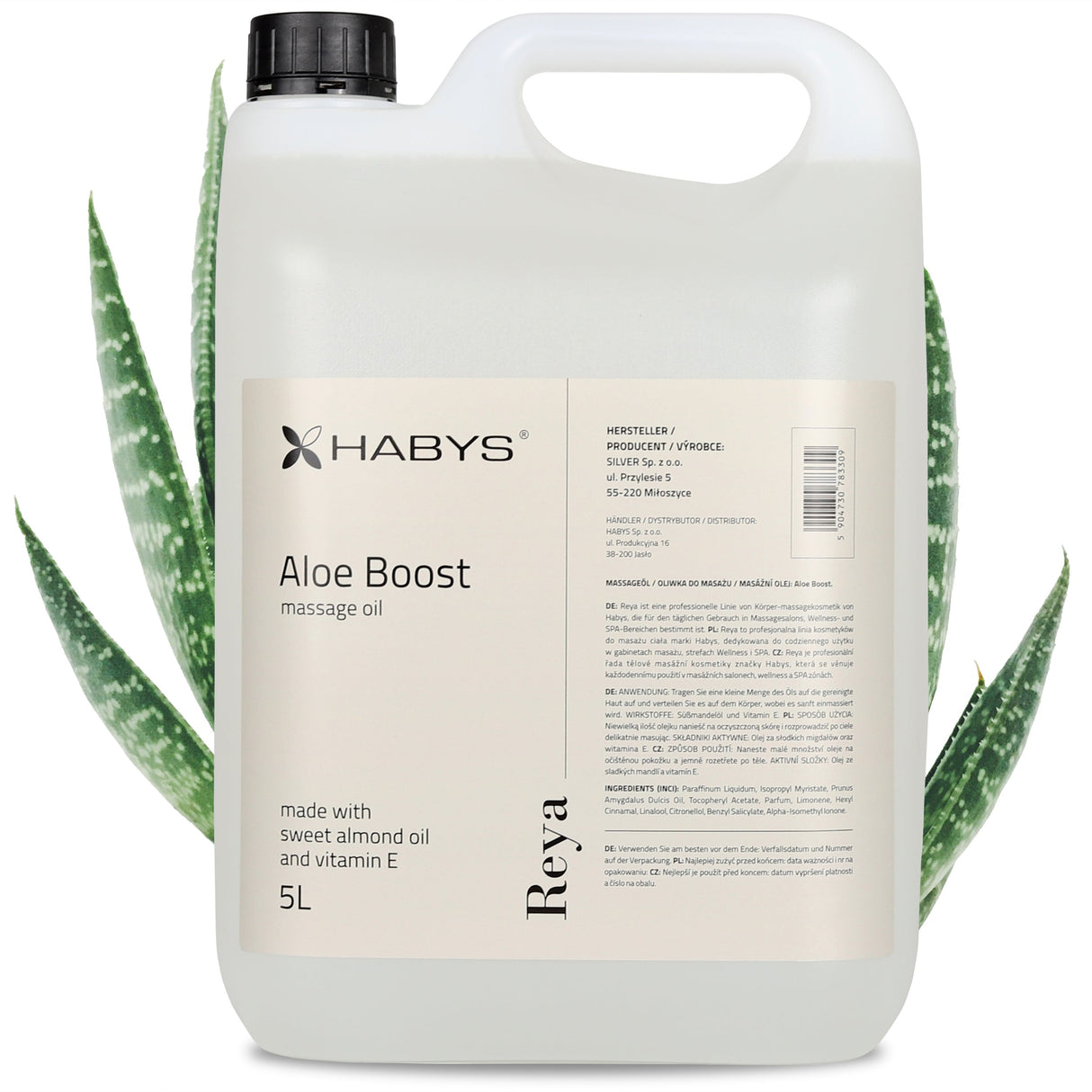 Ulei de masaj Habys | Reya Aloe Boost