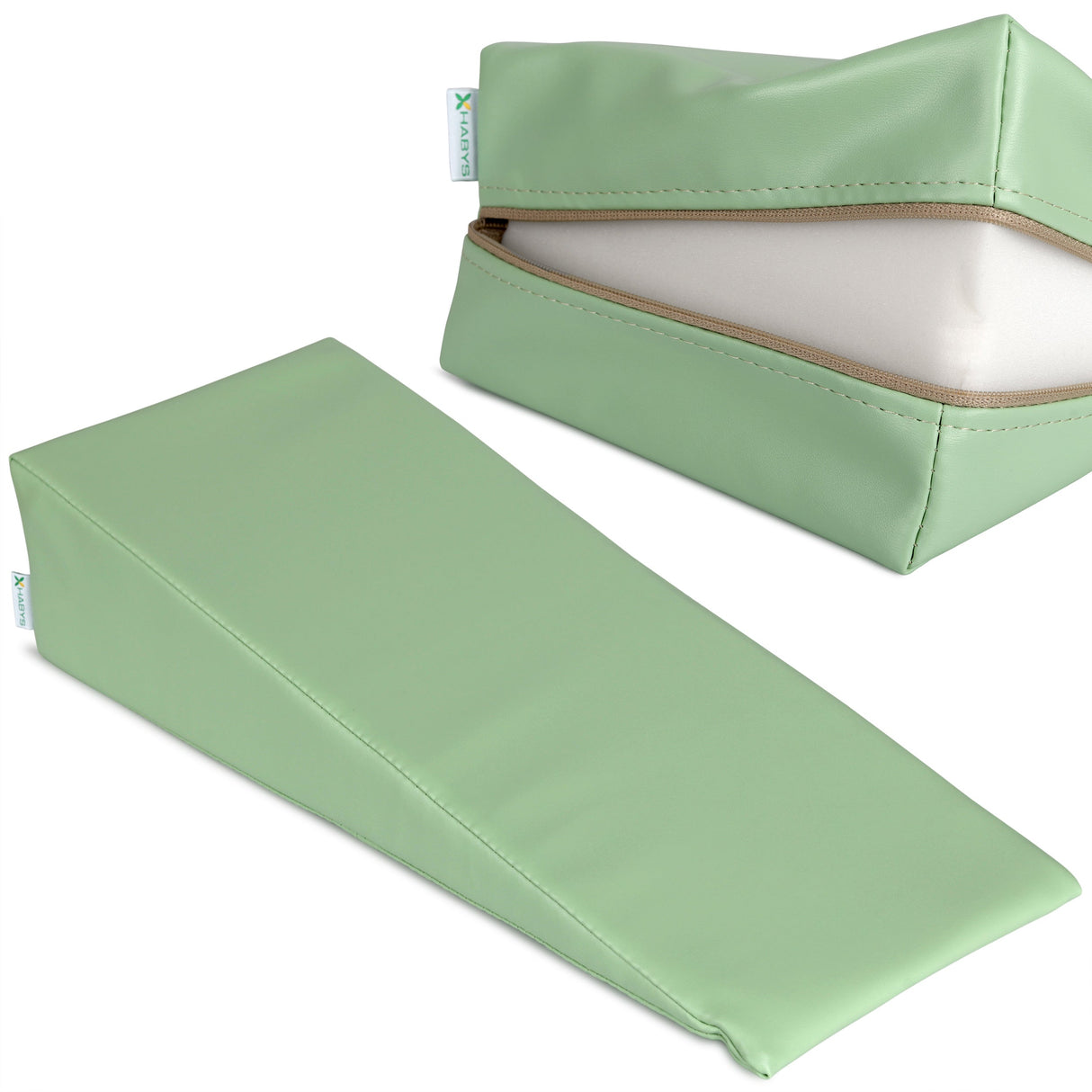 Pernă triunghiulară de poziționare pentru masaj 54x22x12 cm | Vinyl Flex