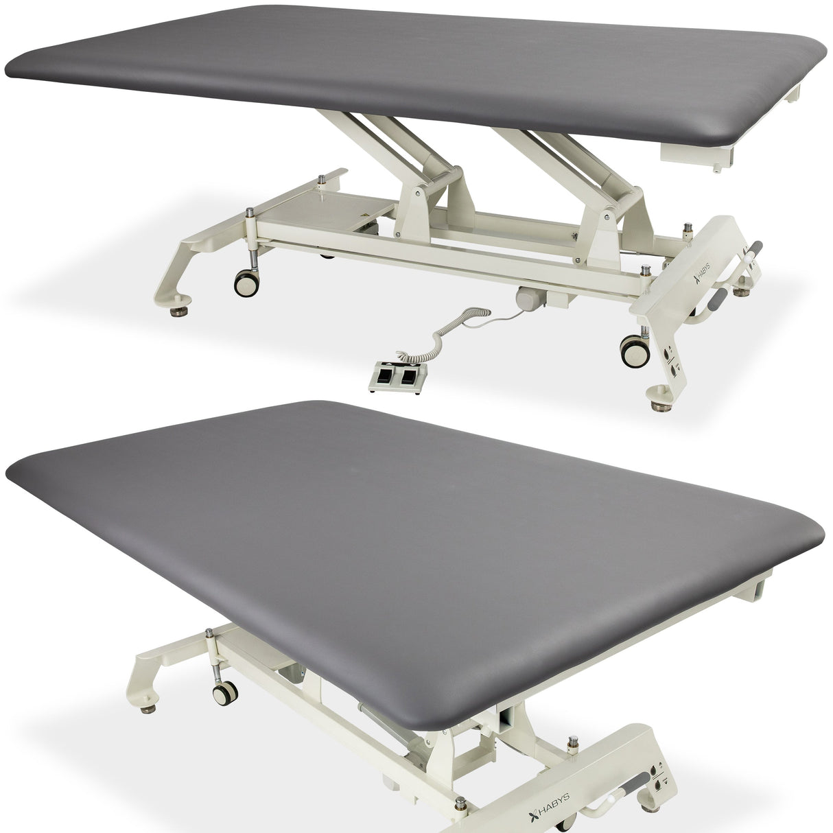 Masă de terapie electrică Evero Bobath | Pat de masaj electric | Pedală Control , roți mobile | 3 ani garanție!