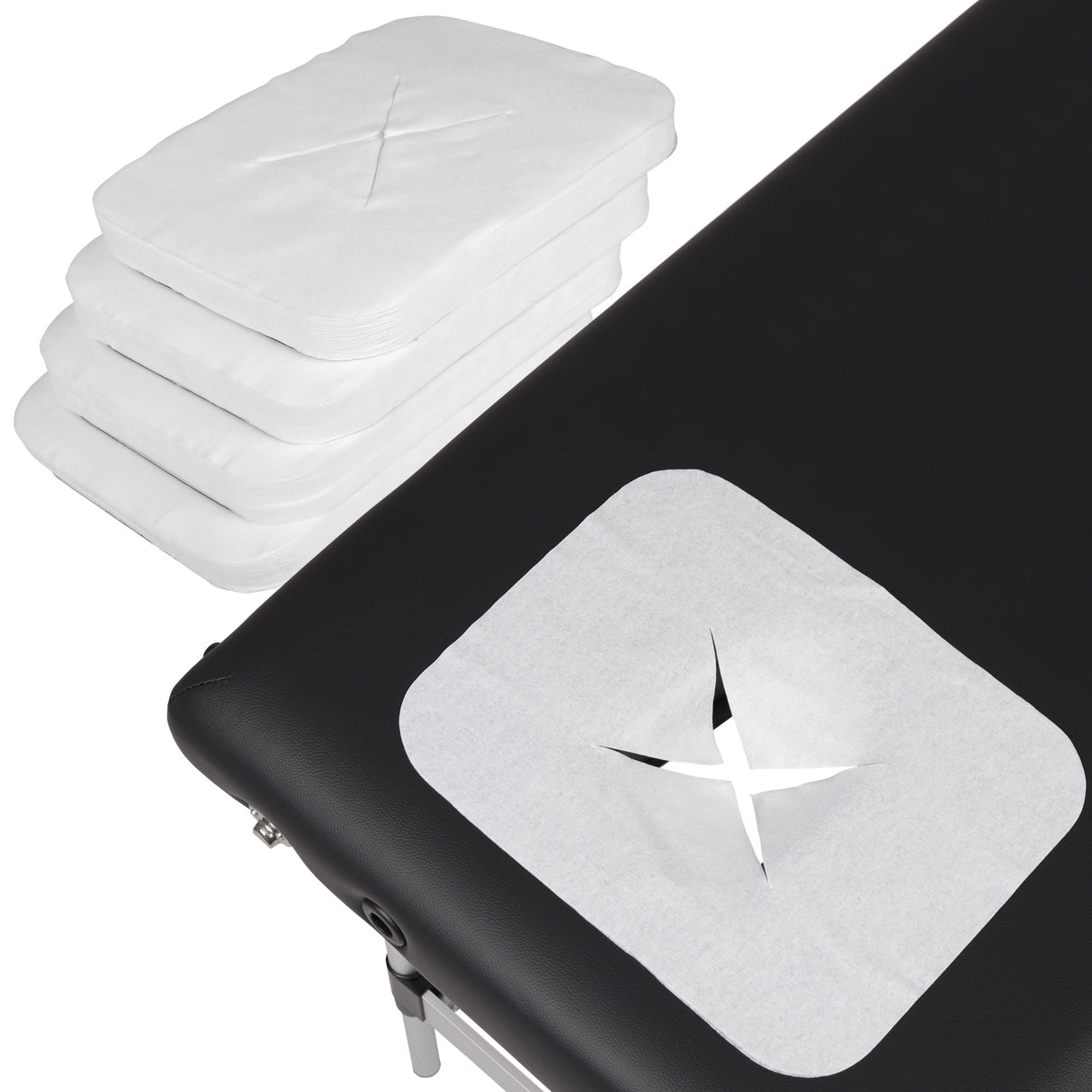 Huse de unică folosință pentru orificiu față, pentru mesele de masaj