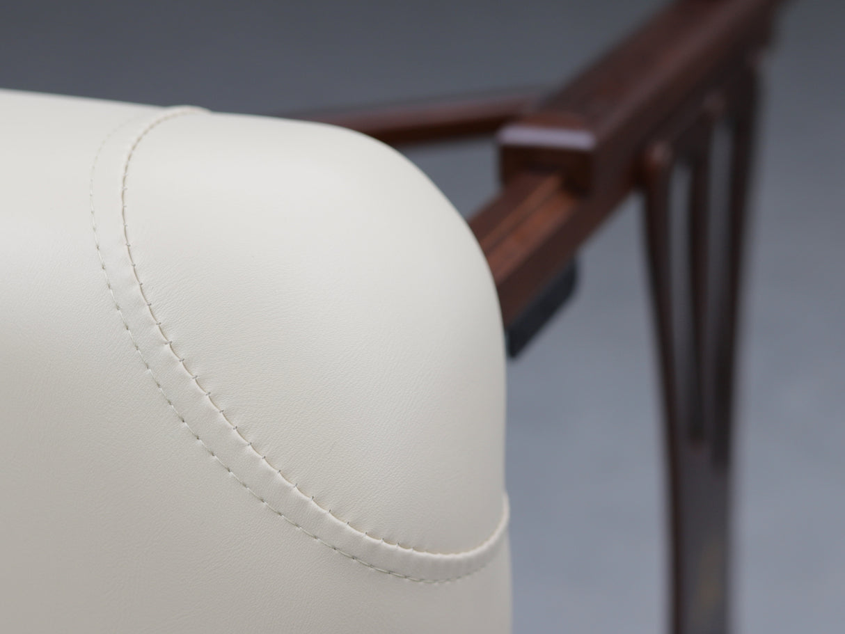 Masă de masaj pliabilă Panda (cadru de fag vopsit) | Masă cosmetică | 70 cm | Bej