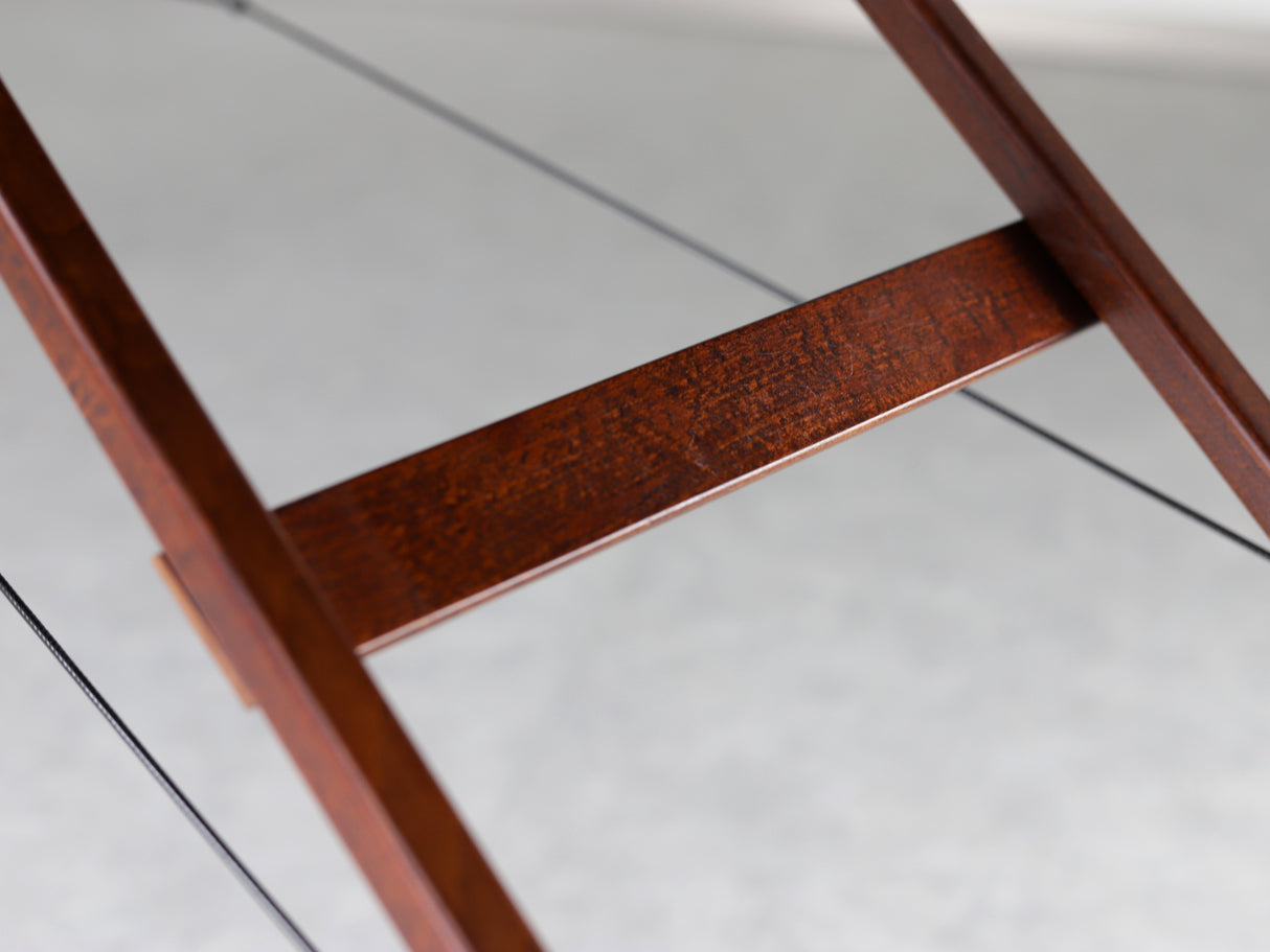 Masă de masaj pliabilă Panda (cadru de fag vopsit) | Masă cosmetică | 70 cm | Bej