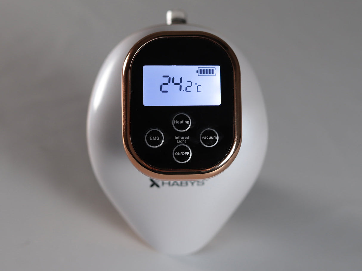 Dispozitiv electric de masaj cu ventuze și mâner | încălzire și magnetoterapie | EMS