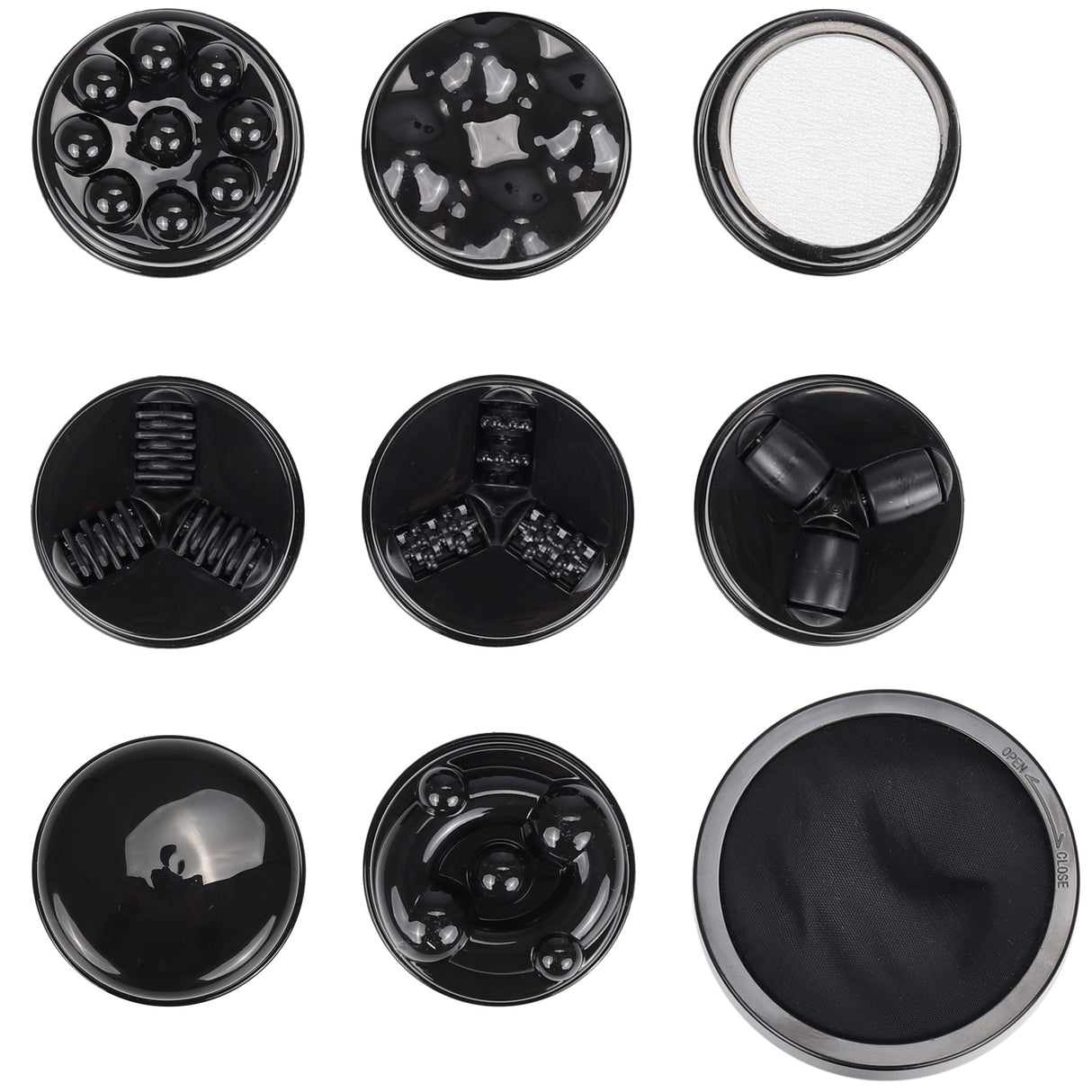 Dispozitiv electric pentru masaj corporal | Body 9 în 1 | cu infraroșu