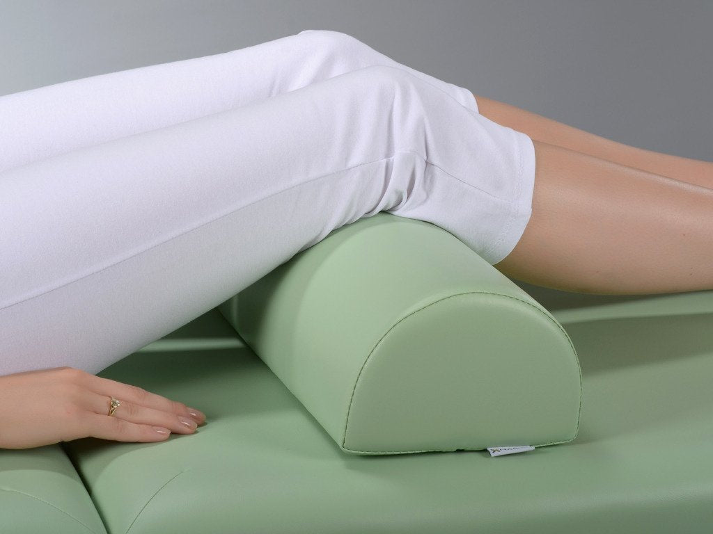 Pernă semi-cilindru de poziționare pentru masaj 60x18x12 cm | Soft Touch