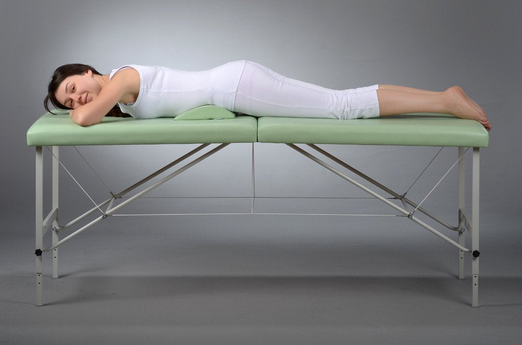 Pernă semi-cilindru de poziționare lombară pentru masaj 40x25x5 cm | Matt Touch