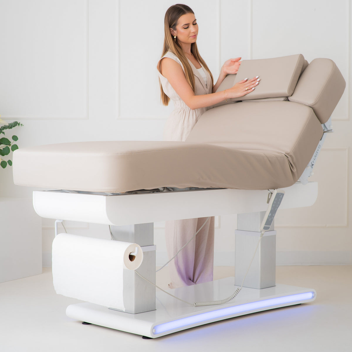 Pat cosmetic electric încălzit Prestia | 4 motoare | Garanție de 3 ani