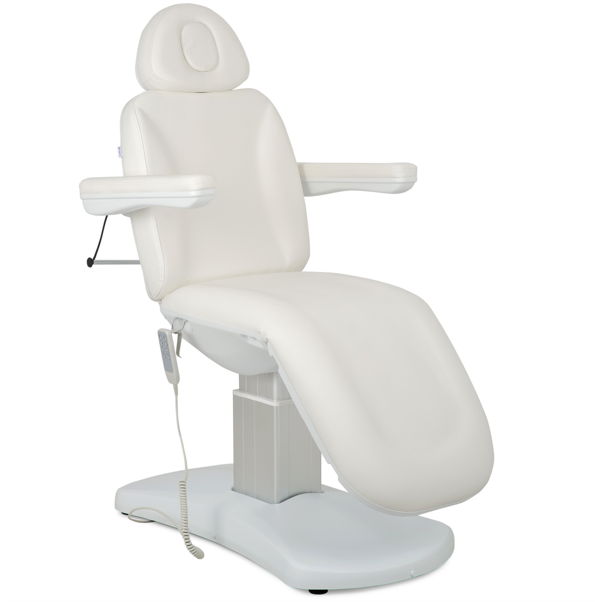 Pat cosmetic electric | Ravia PRO 3 | Fotoliu cosmetic cu reglare electrică | Telecomandă de manuală | 4 motoare electrice