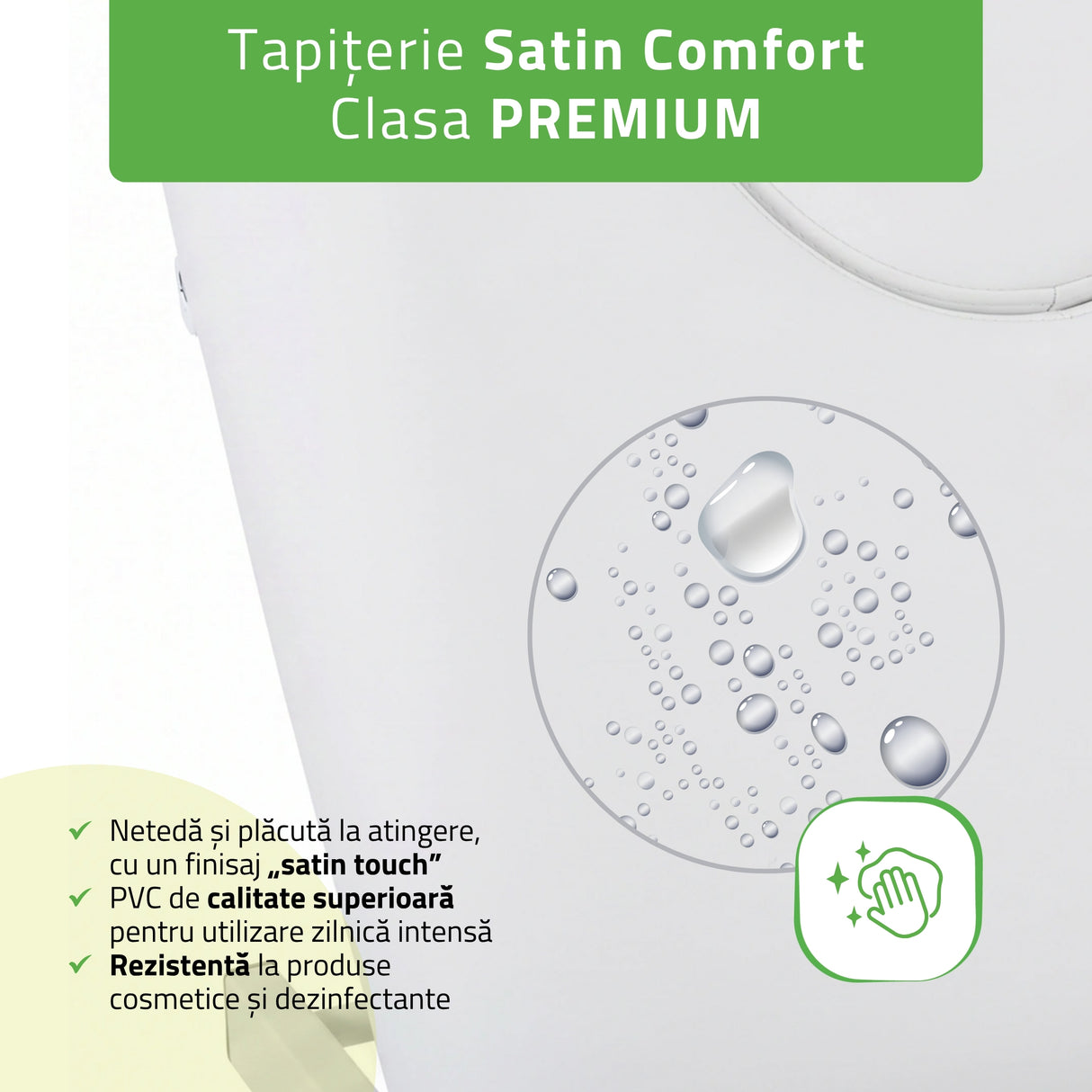 Pat cosmetic electric încălzit pentru masaj și tratamente SPA | 2 motoare | Camilla ERGO 2 | Telecomandă Manuală | 3 ani garanție!