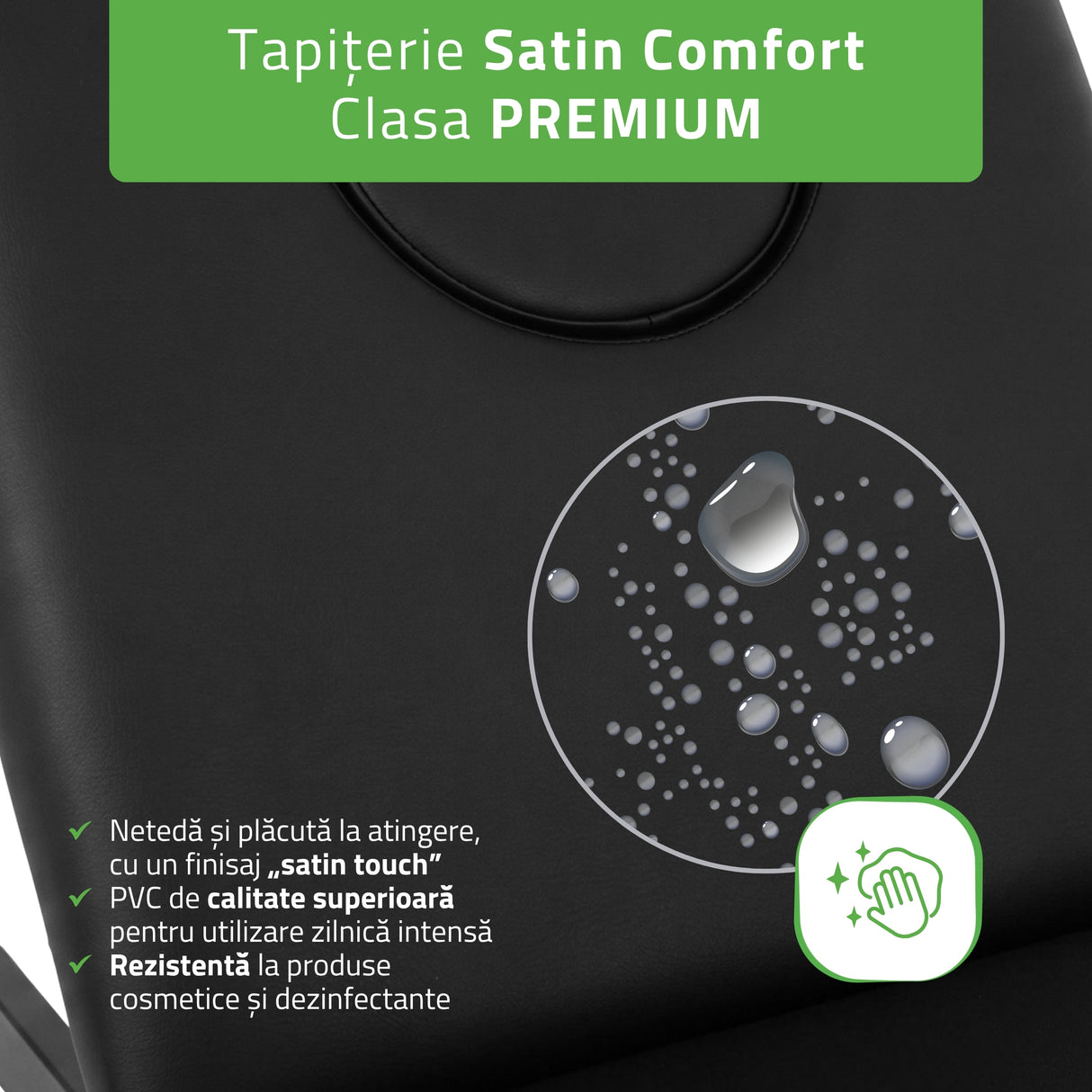 Pat cosmetic electric încălzit pentru masaj și tratamente SPA | 2 motoare | Camilla ERGO 2 | Telecomandă Manuală | 3 ani garanție!