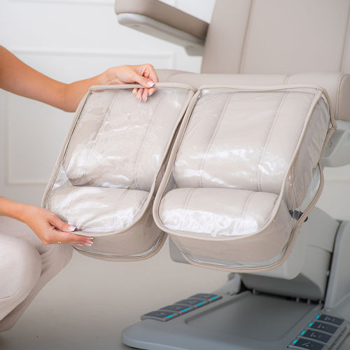 Fotoliu cosmetic electric Habys Evia Lift P | pentru podologie, pedichiură, cabinete de medicină estetică, saloane de cosmetică și beauty | 3 ani garanție