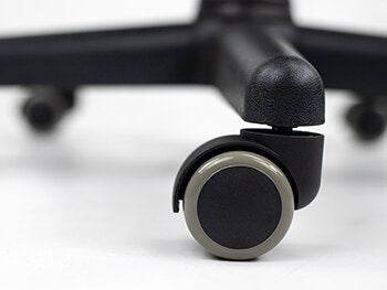 Scaun, Taburet rotativ pe roți | Nero