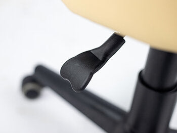 Scaun, Taburet rotativ pe roți | Nero