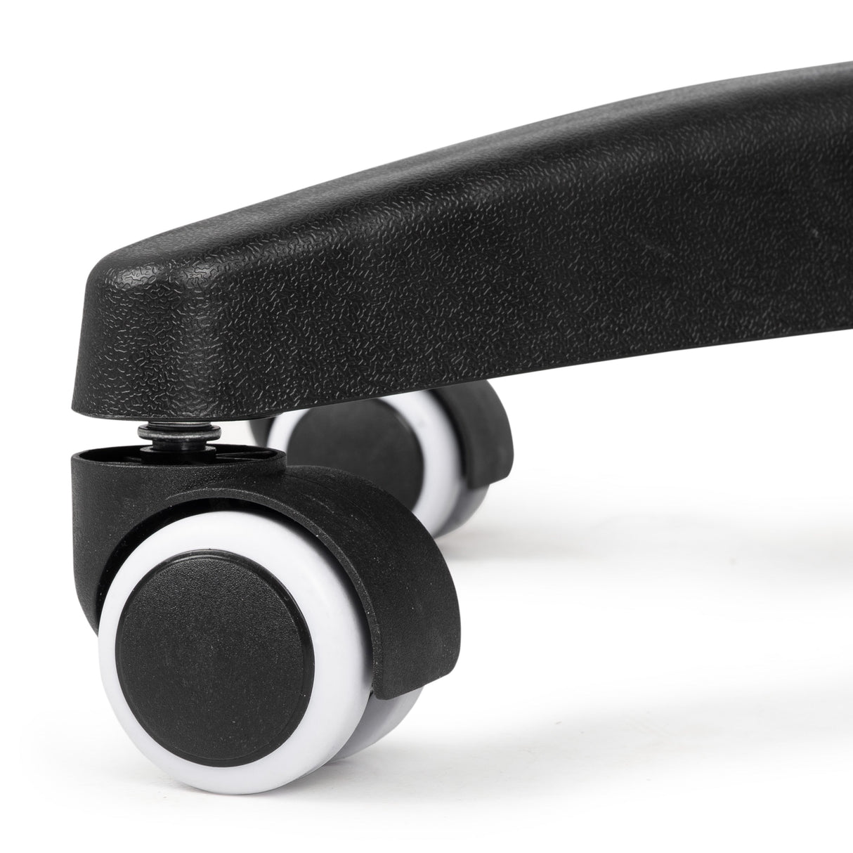 Scaun, Taburet rotativ cu roți și spătar | Tessa