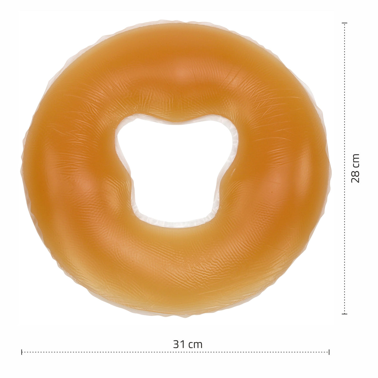 Perna facială din silicon pentru masa de masaj | Portocalie