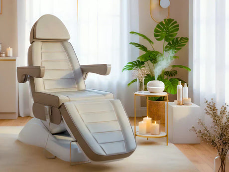 Scaun cosmetic electric – cum influențează soluțiile moderne confortul tratamentelor și prestigiul salonului