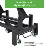 Masă de masaj electrică Fortis 2 Ergo | 2 segmente | Gri deschis-Alb / Gri-Negru | HR SR | Garanție 3 ani
