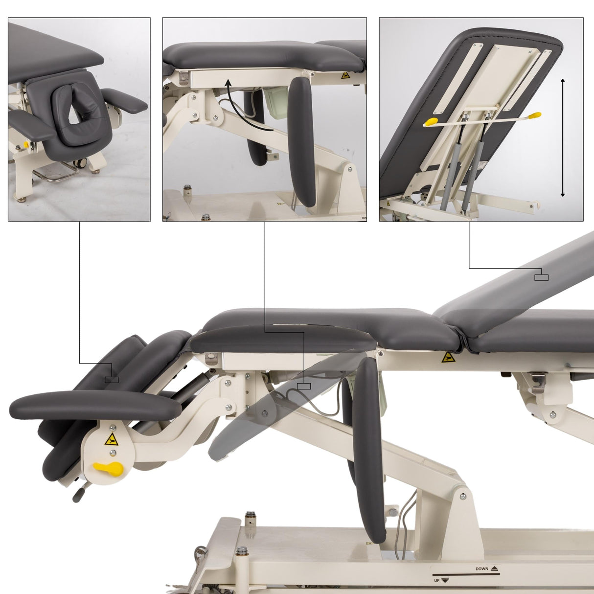 Pat de masaj electrică | Masă de masaj terapie electrică Evero X7 Ergo | 7 segmente | 3 ani garanție!
