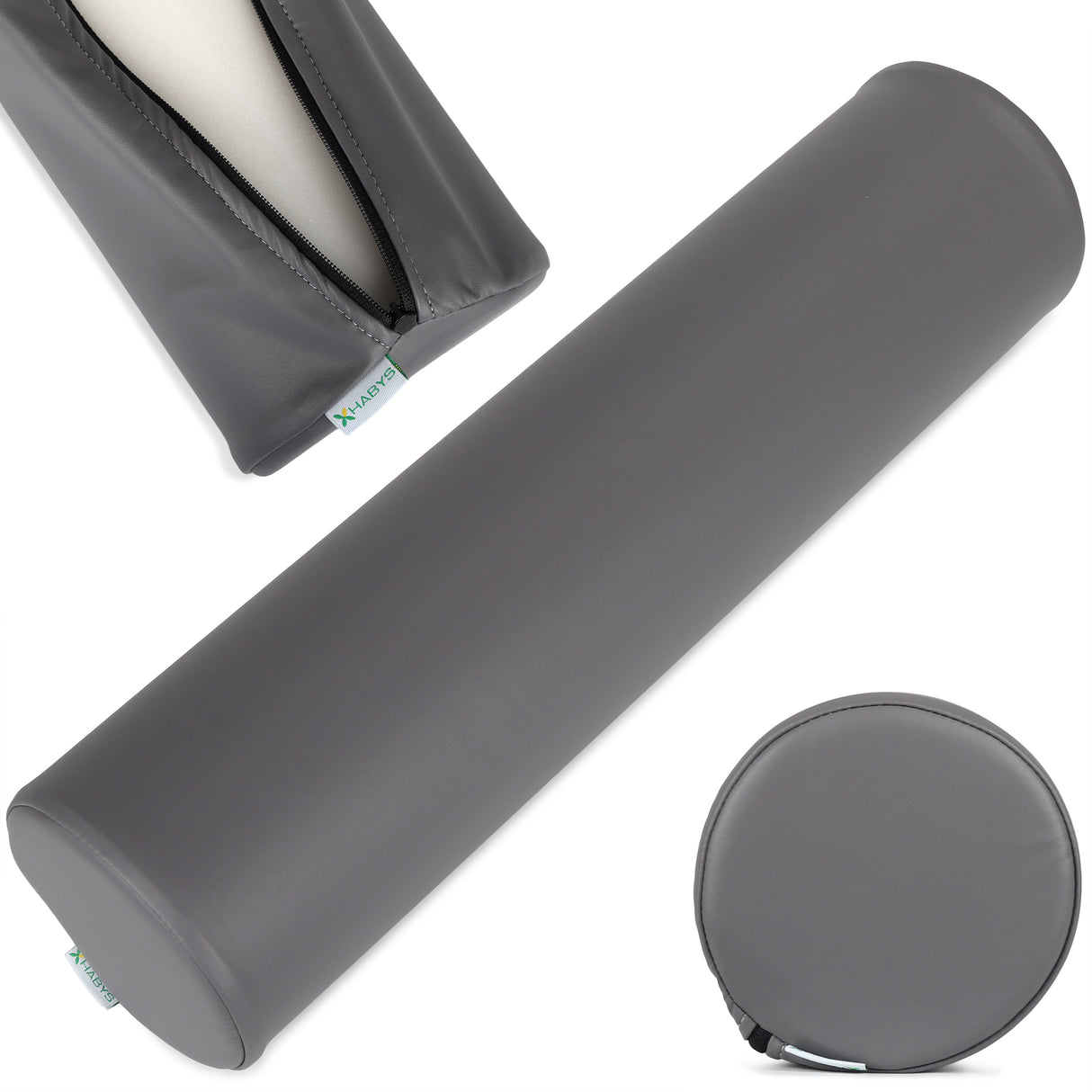 Pernă cilindru de poziționare pentru masaj 15x60 cm | Soft Touch