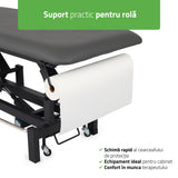 Masă de masaj electrică Fortis 2 Ergo | 2 segmente | Gri deschis-Alb / Gri-Negru | HR SR | Garanție 3 ani