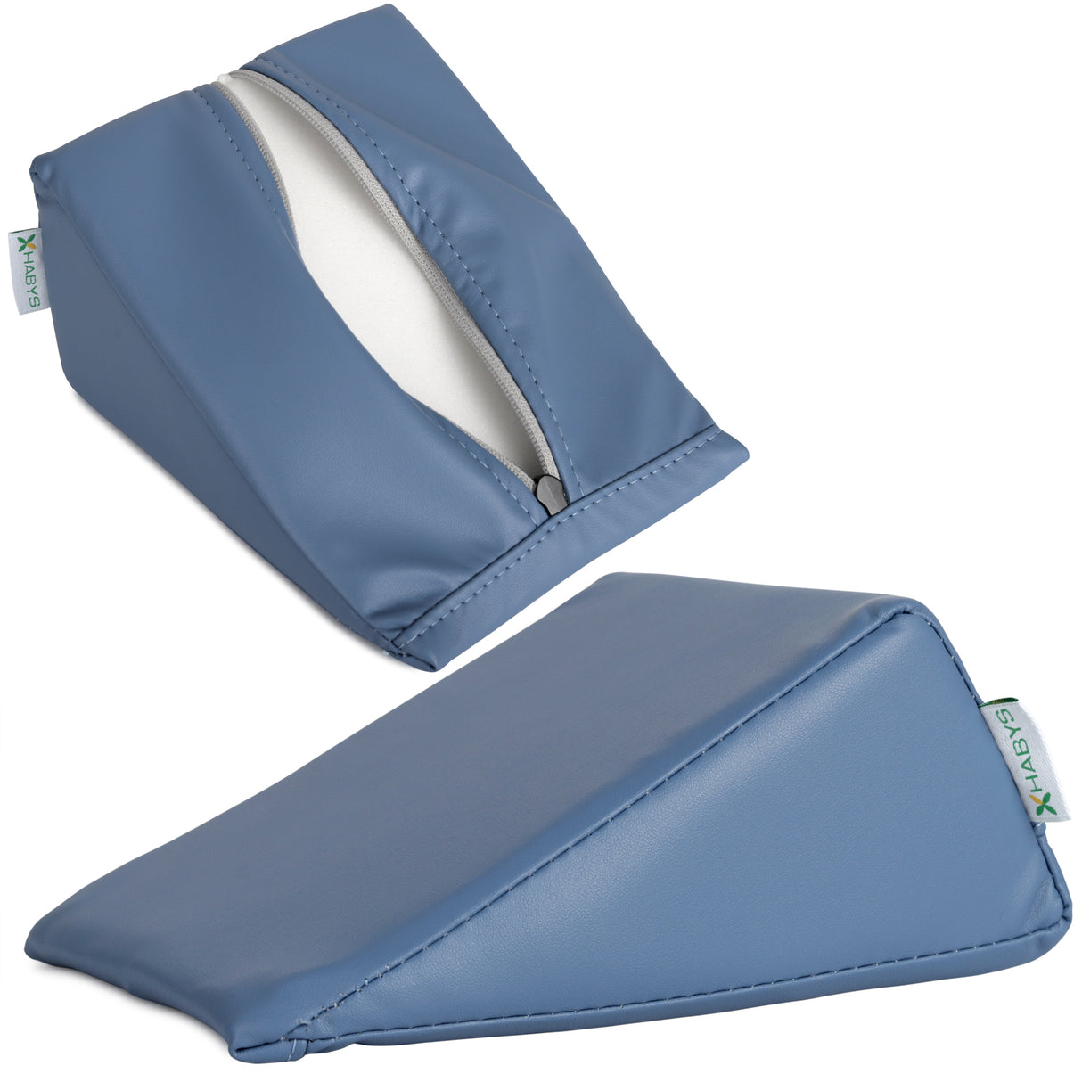 Pernă triunghiulară de poziționare pentru masaj  20x15x10 cm | Soft Touch