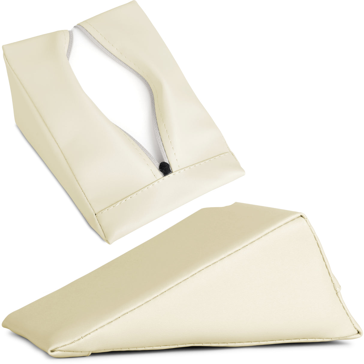 Pernă triunghiulară de poziționare pentru masaj  20x15x10 cm | Tapițerie Satin Comfort