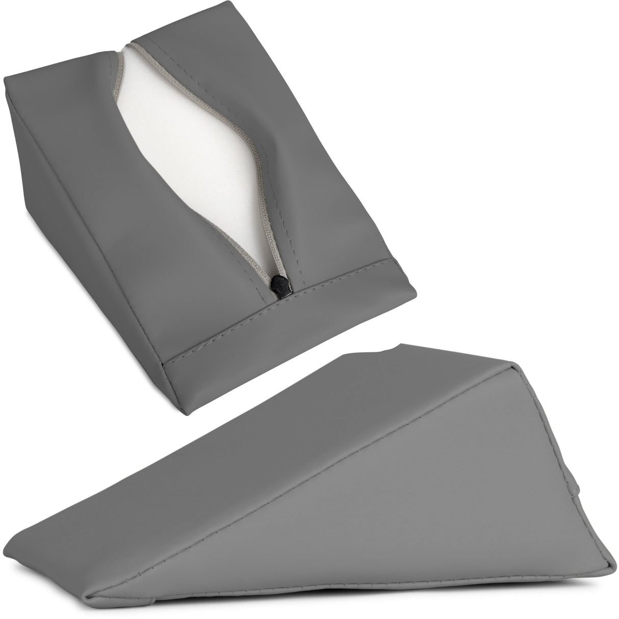 Pernă triunghiulară de poziționare pentru masaj  20x15x10 cm | Tapițerie Satin Comfort
