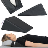 Pernă triunghiulară de poziționare pentru masaj  20x15x10 cm | Comfy Base