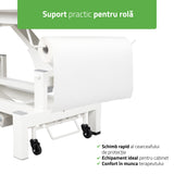 Masă de masaj electrică Fortis 2 Ergo | 2 segmente | Gri deschis-Alb / Gri-Negru | HR SR | Garanție 3 ani